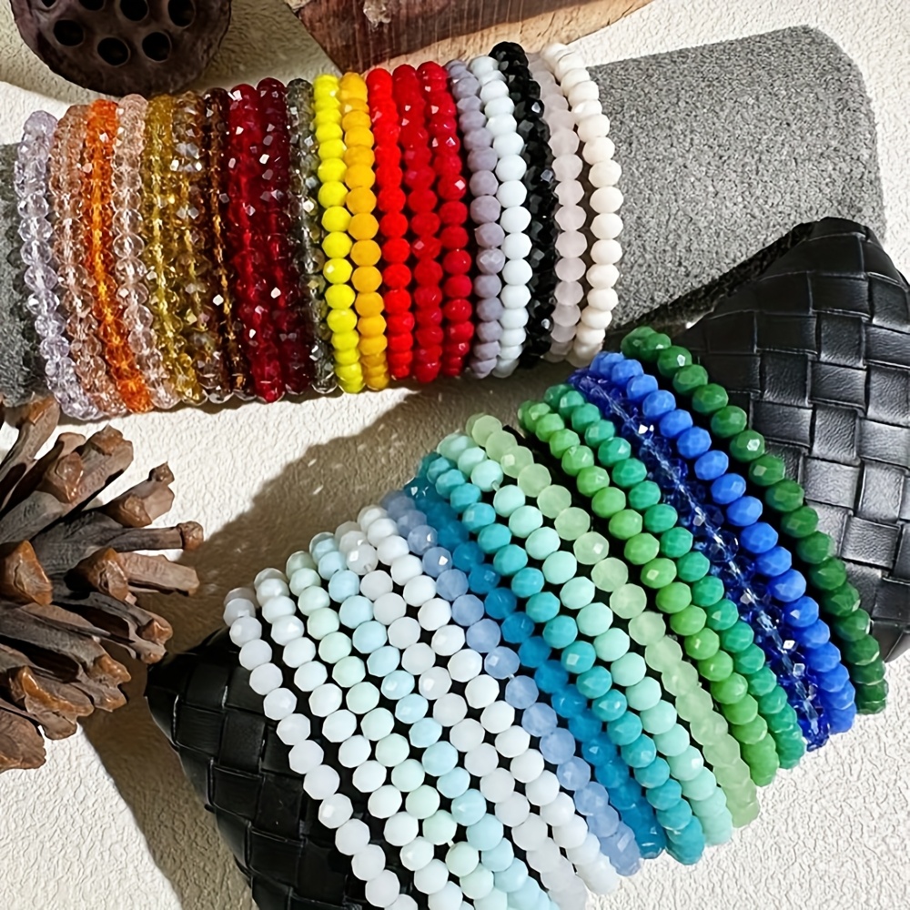 15pcs Bohemian Stackable Women's Multicolor Bracelet Set